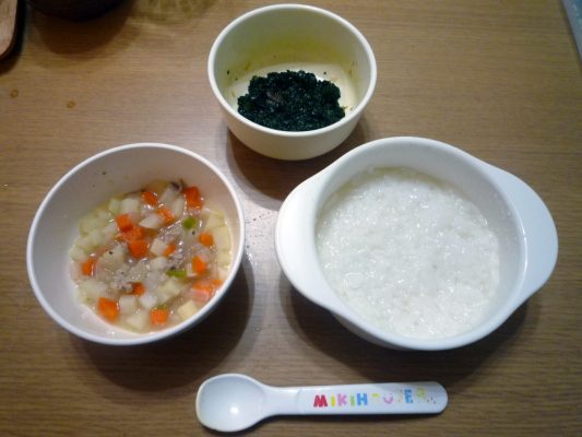 お手製離乳食８